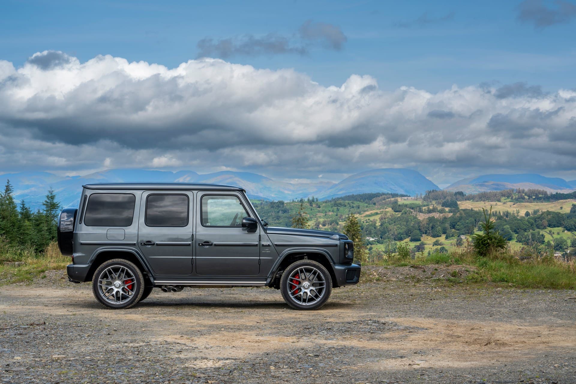 Mercedes-AMG G63 seen from the side
