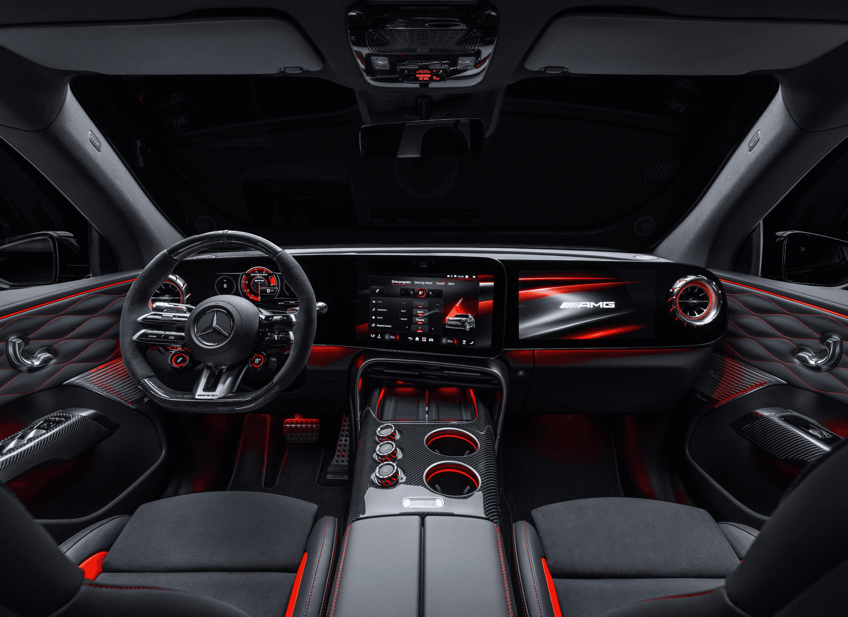 Mercedes-AMG GT SUV Elektro Heckansicht